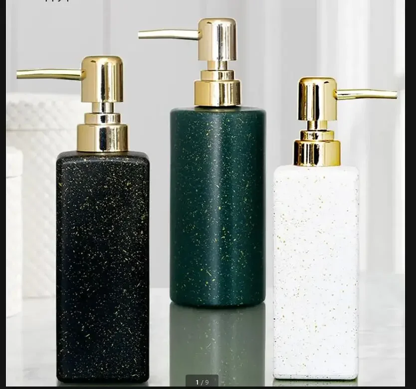 

Дозатор для мыла 350 мл, стеклянная бутылка для лосьона, бутылки для дезинфицирующего средства для рук, бутылка для геля для душа, бутылки для шампуня, аксессуары для дома и ванной комнаты