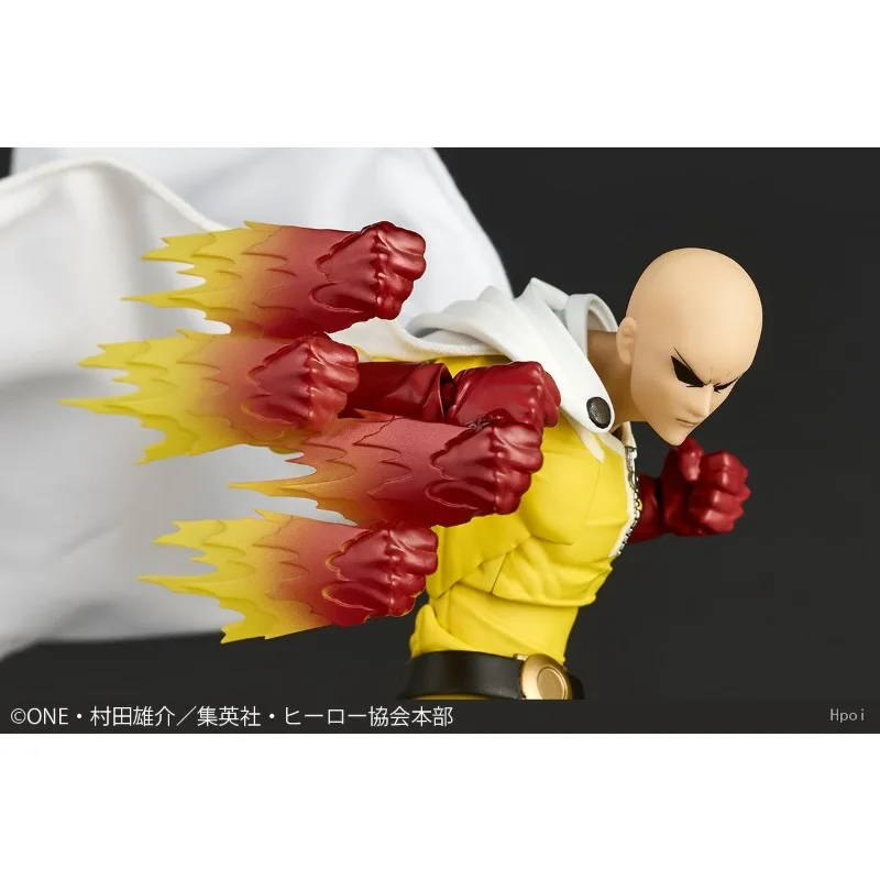 KAIYODO Originele REVOLTECH One Punch Man Serie Genos \ Saitama Action Figure Model Speelgoed Beweegbare Model Ornamenten Geschenken Voor Jongens