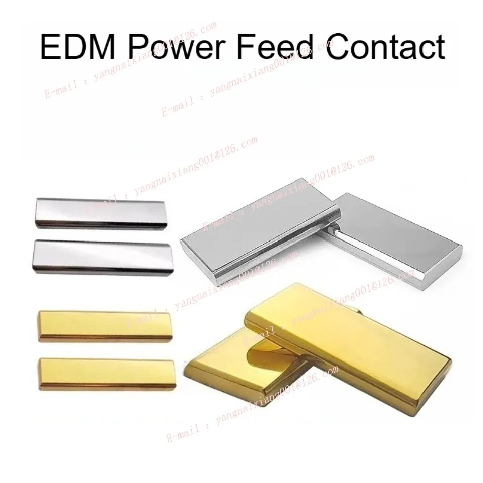 Wire EDM Machine CNC Fit For Sodick S010 AD010 3085936 3084592 3080972 Power Feed Contact 40x20x5MM 40*10*5mm 1pc