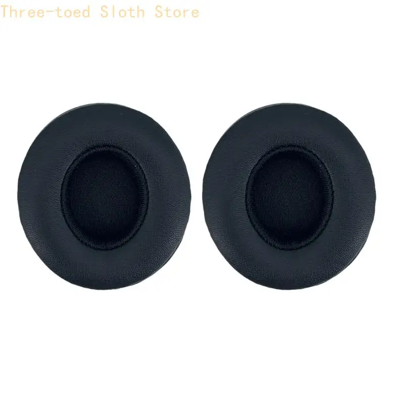 1 Paar Ohrpolster Protein Leder Ohrpolster Ohrpolster Abdeckung Memory Foam Ohrenschützer für Solo4 Headsets E74A – Detail 10