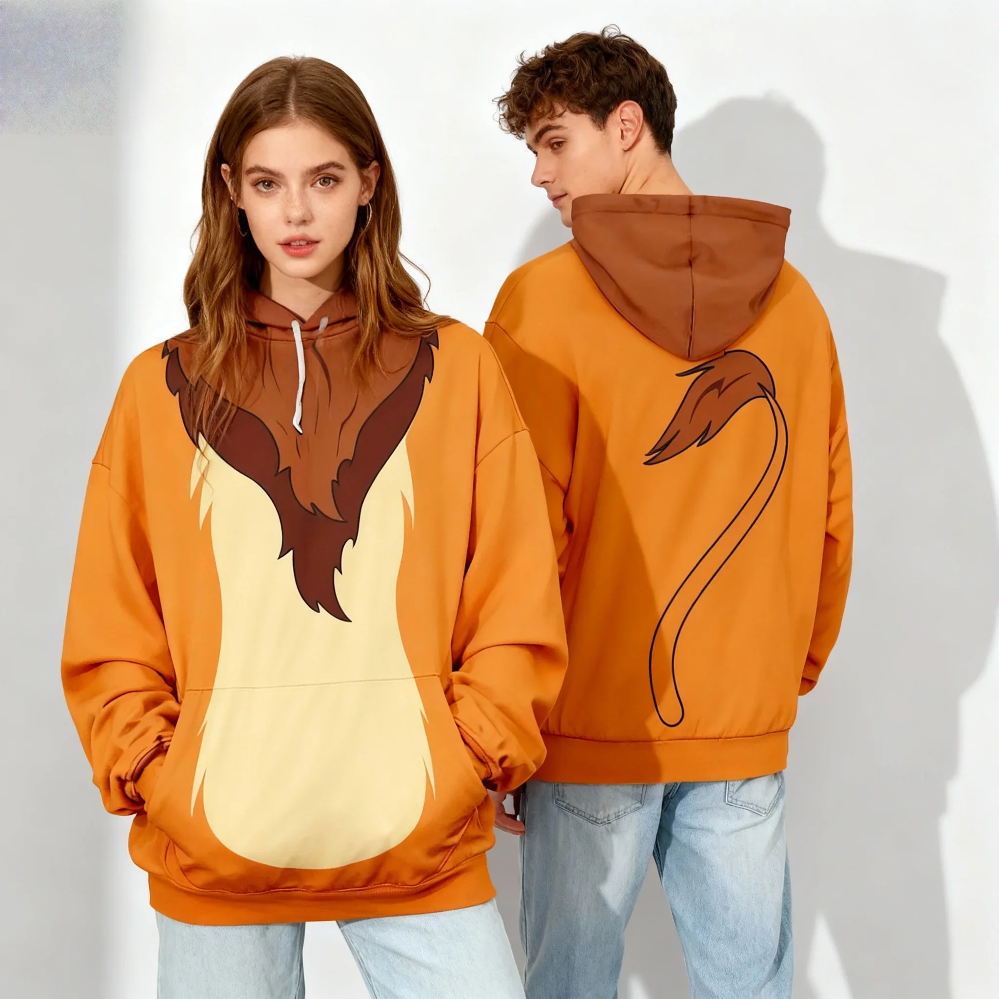 

Осенне-зимние толстовки Disney, серия «Король Лев», ролевая тема, большие женские праздничные костюмы для взрослых и детей, ролевые игры