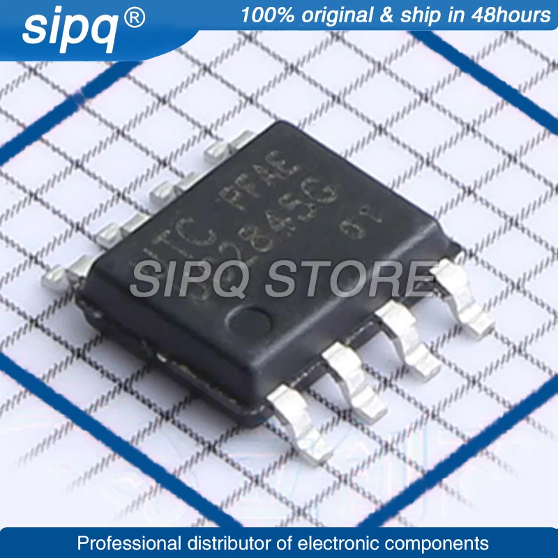 10PCS/LOT UC2845G-S08-R UC2845G SOP-8_150MIL DC-DC CONVERTERS  Brand New and Original In Stock Authentic Product