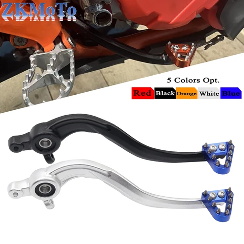 Imagen 1 del producto Palanca de freno de Pedal trasero CNC para motocicleta, para KTM XC XCF XCW SX SXF EXC EXCF TPi 6D 125 150 200 250 300 350 400 450 500 2017-2022