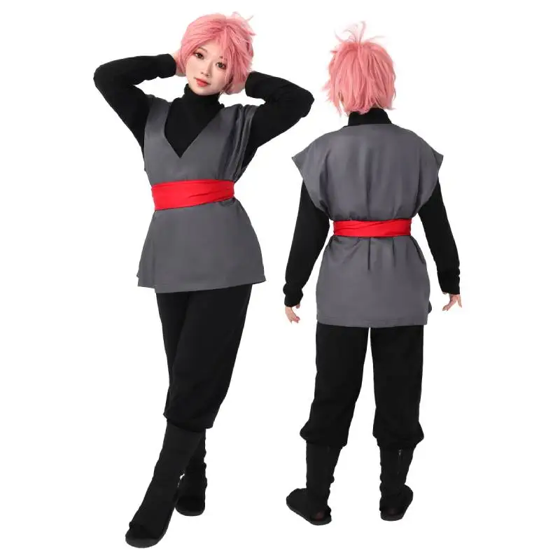 

WENAM Super Goku Black Cosplay Costume Stage Performance Clothes Halloween Carnival Suit Mens Anime Kung Fu Suit