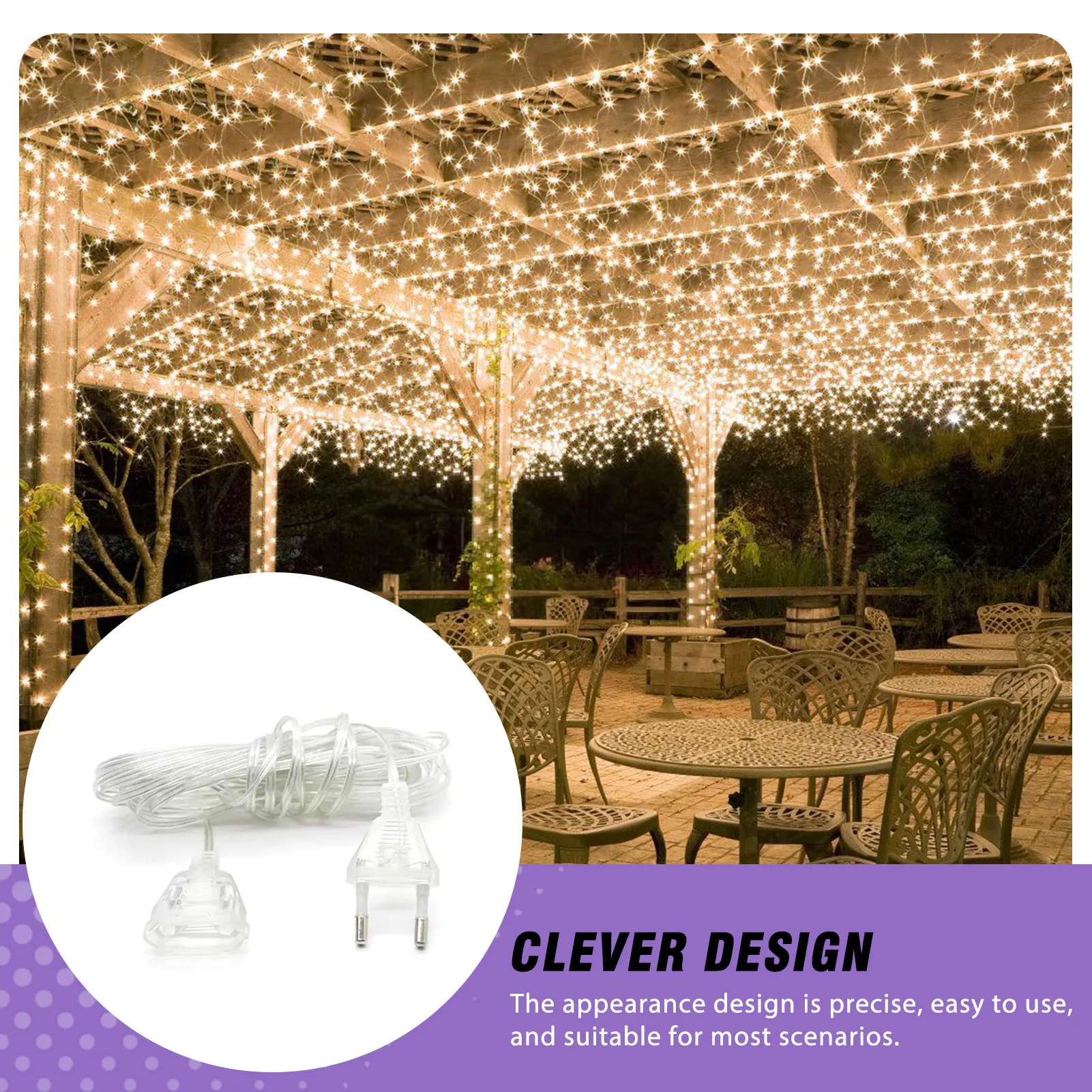 5 متر الاتحاد الأوروبي القياسية مصباح سلسلة تمديد كابل تمديد مصباح ليد سلسلة تمديد التوصيل عيد الميلاد السنة الجديدة إكسسوارات مضيئة للزينة