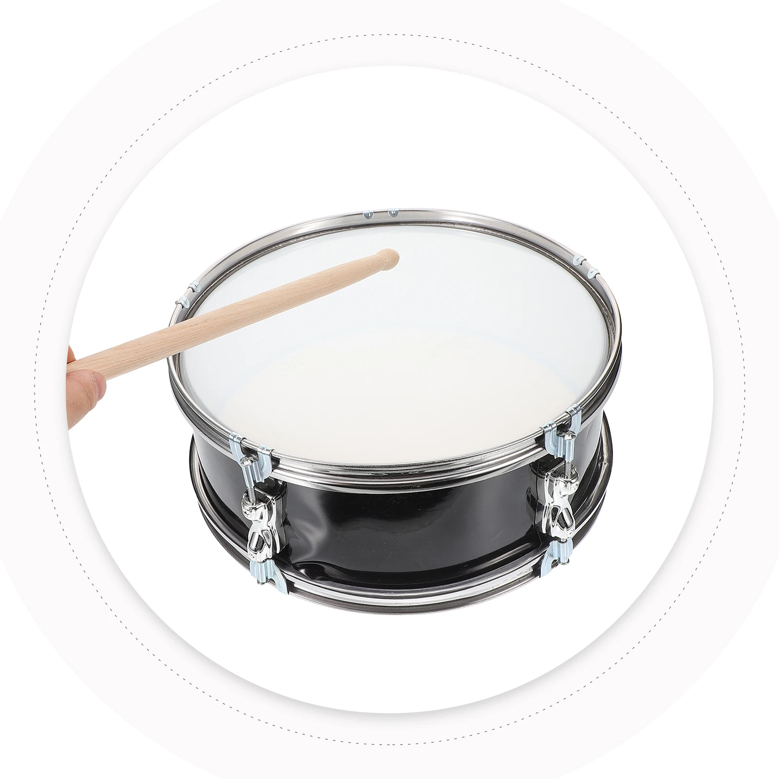 1 مجموعة 1 مجموعة كمين مجموعة طبلة الخشب الفولاذ المقاوم للصدأ التعليمية الموسيقية أفخاذ وشملت زحف أدوات قرع ل #6