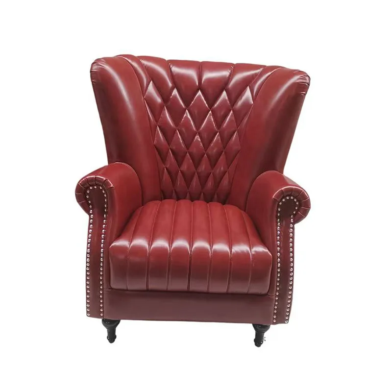 LMM Light Luxury European-Style Sofa, Vintage Bar, Music, Restaurant, Bar Booth Seats