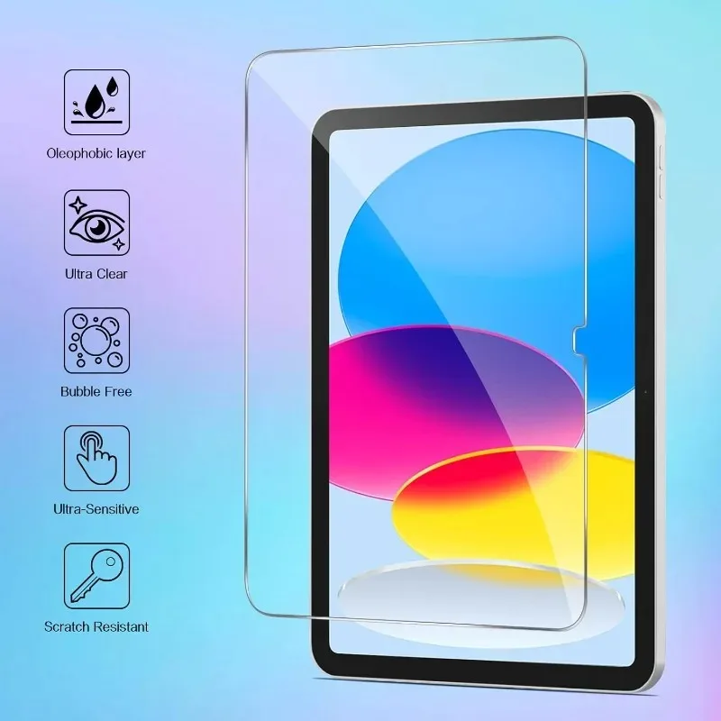 Para ipad a16 11th 2025 protetores de tela de vidro temperado inquebrável para ipad 11th 10th air 11 11 polegadas 13 13 polegadas película protetora