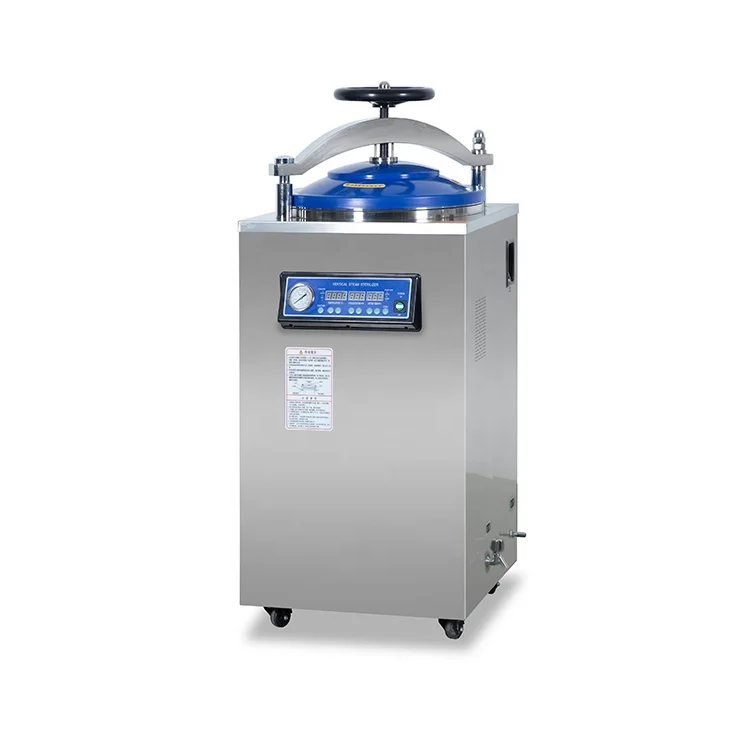 MEDICAL 50l 75l 100l Pressure Autoclave Retort Vertical Automatic Autoclave Sterilizer Machine Mushroom Substrate Autoclave