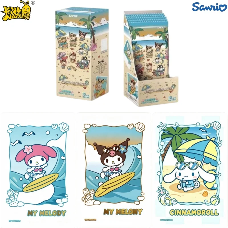 KAYOU Genuine Sanrio Card  Photo Bag 1ND Animation Comic Cartoon Movie Periphery Collect Card Toy for Children Holiday Gift