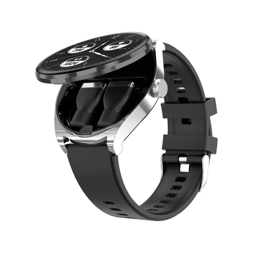 Reloj inteligente TWS 2 en 1, Monitor de salud, rastreador deportivo, reloj NFC, auriculares, reducción de ruido, reloj inteligente de música