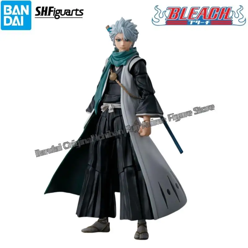 

Bandai в наличии, оригинальная коробка, гаражный комплект, модель Bleach Hitsugaya Toushirou Shf, персонажи аниме, Коллекционная фигурка, статуя
