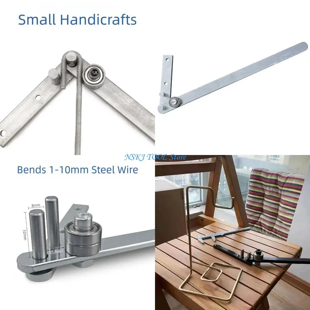 

L8RC Efficient Manual Rebars Bending Tool Lightweight Convenient Design Easy to Carry to Any Location for Builders and