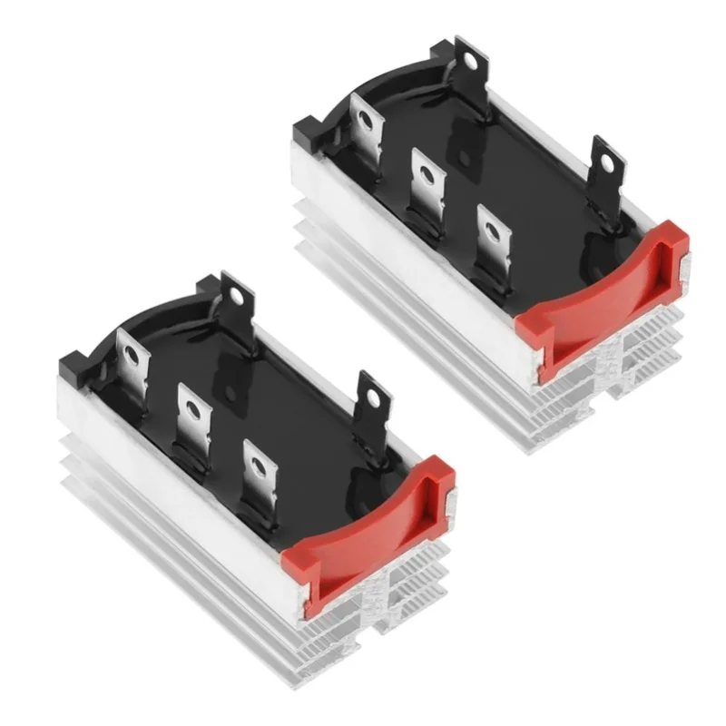 2pcs Bridge Rectifier 3 Phase Diode 50 Amp 1200V Aluminum