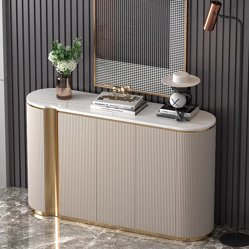 

High Quality European Style Household Furniture MDF Wood Dining Solid Wood Sideboard Storage Cabinet