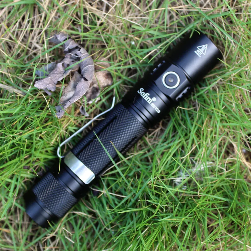 Sofirn SP31 V2.0 Led Flashlight 1200lm 18650 XPL-HI LED Torch Light Tactical Lamp High Power Flashlight 5300-5700K Lanterna