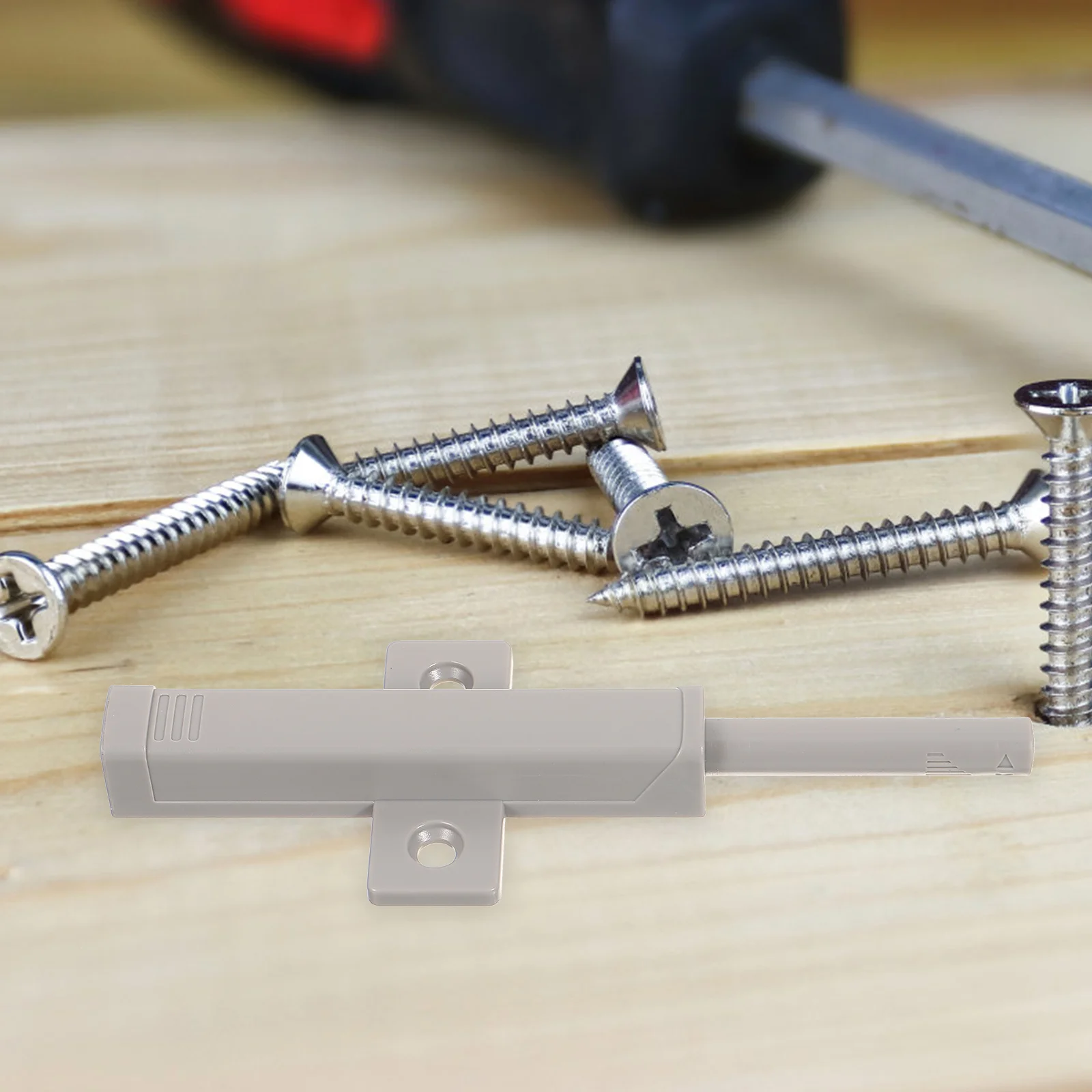 

2 set Heavy Duty Cabinet Latch Push To Open Concealed Touch Catch For Wardrobe Drawer Hotel Office Furniture Hardware