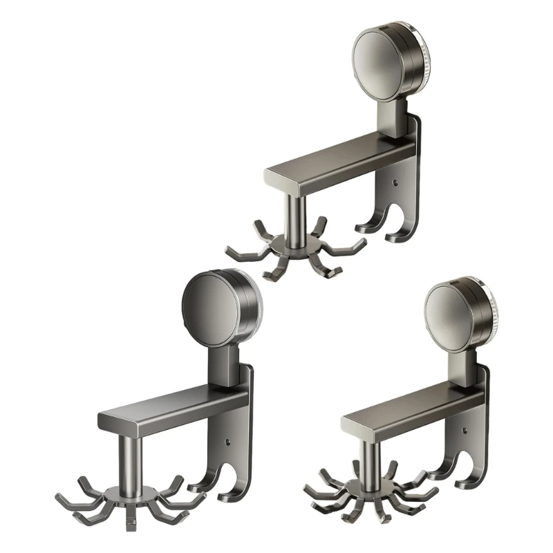 Não perfurar rack suspensão utensílio cozinha com gancho sob o gancho cozinha do armário