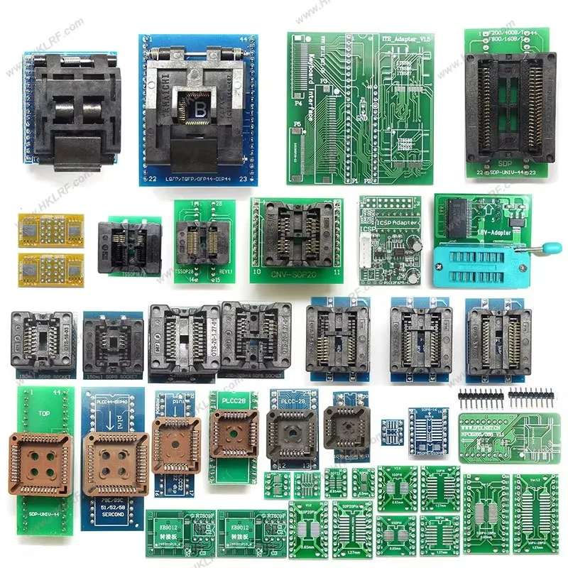 2025  FULL XGecu T76 USB IC Programmer NAND/EMMC/MCU/ISP Programming Machine + 55Adapters BGA48 BGA63 BGA64 BGA169
