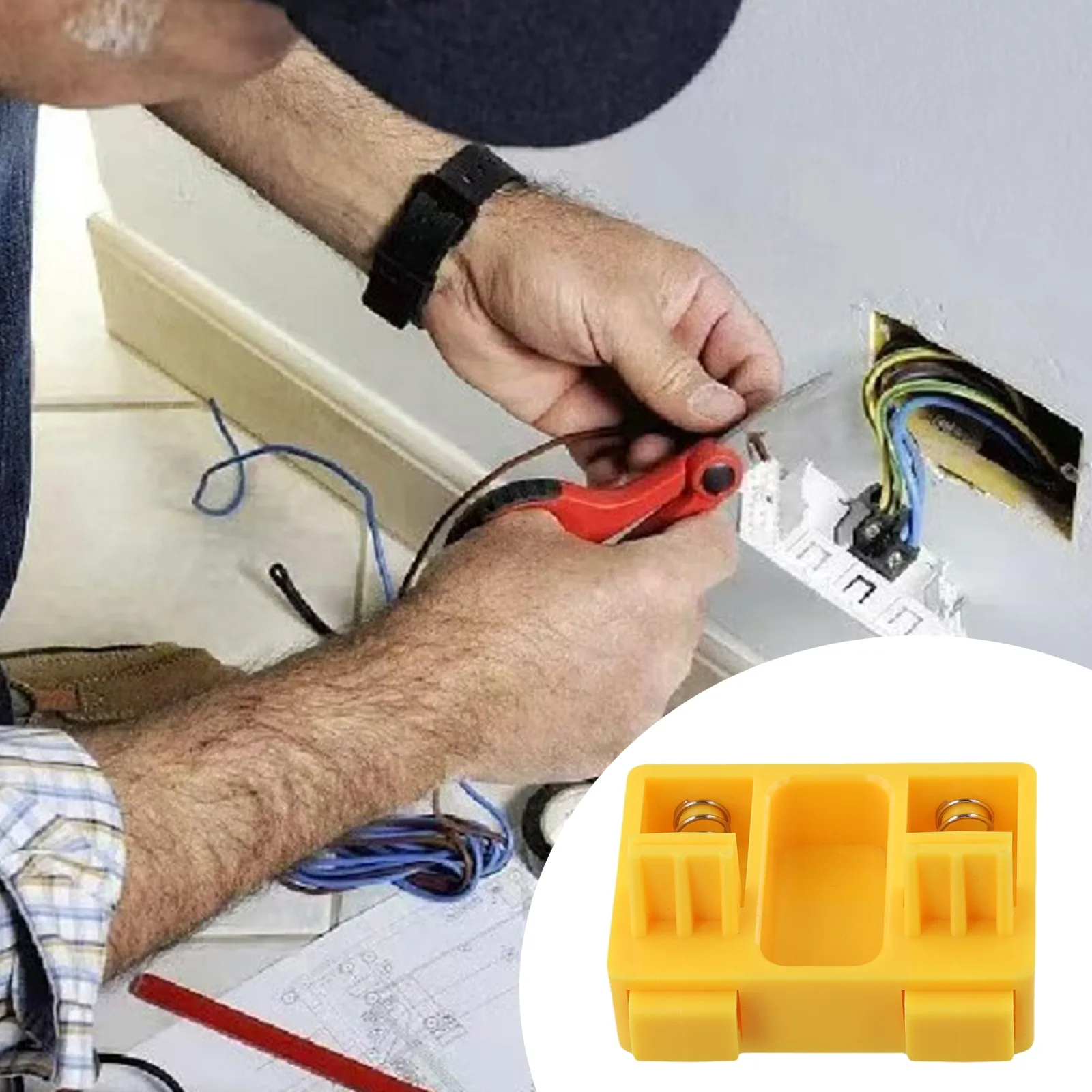 Compact Electric Wire Welding Fixture for Hand Operation and For Precision Alignment with Heat Resistant Features