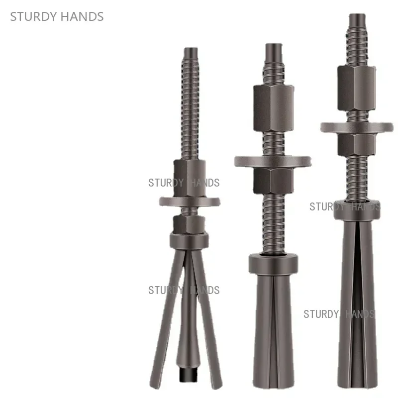1PCS water drill screw bracket, special expansion screw for fixing the base, repeated use of vertical water drill machine screws