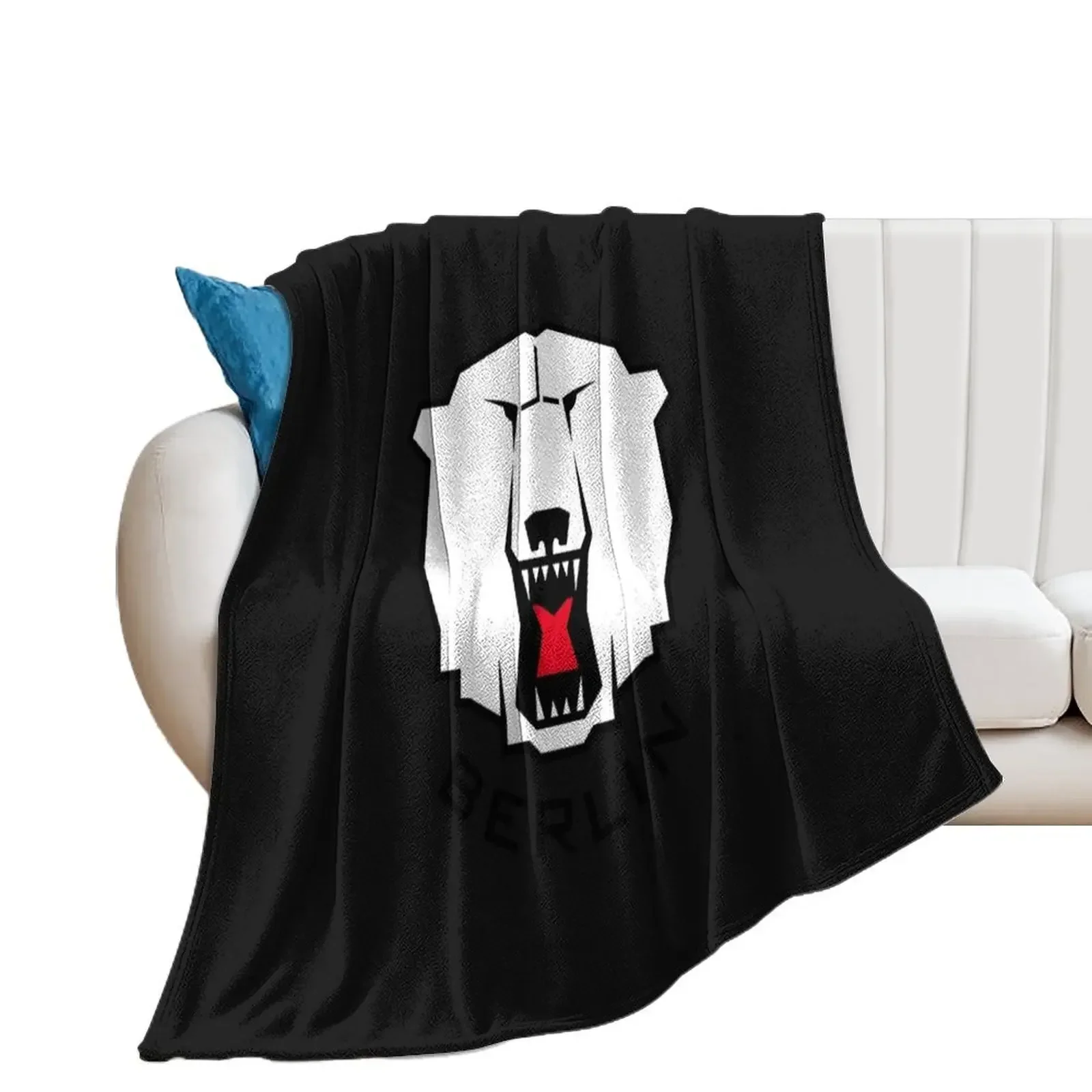 Eisb?ren Berlin Hockey Classic T-Shirt Throw Blanket Hair Soft Luxury Throw Summer Beddings Blankets