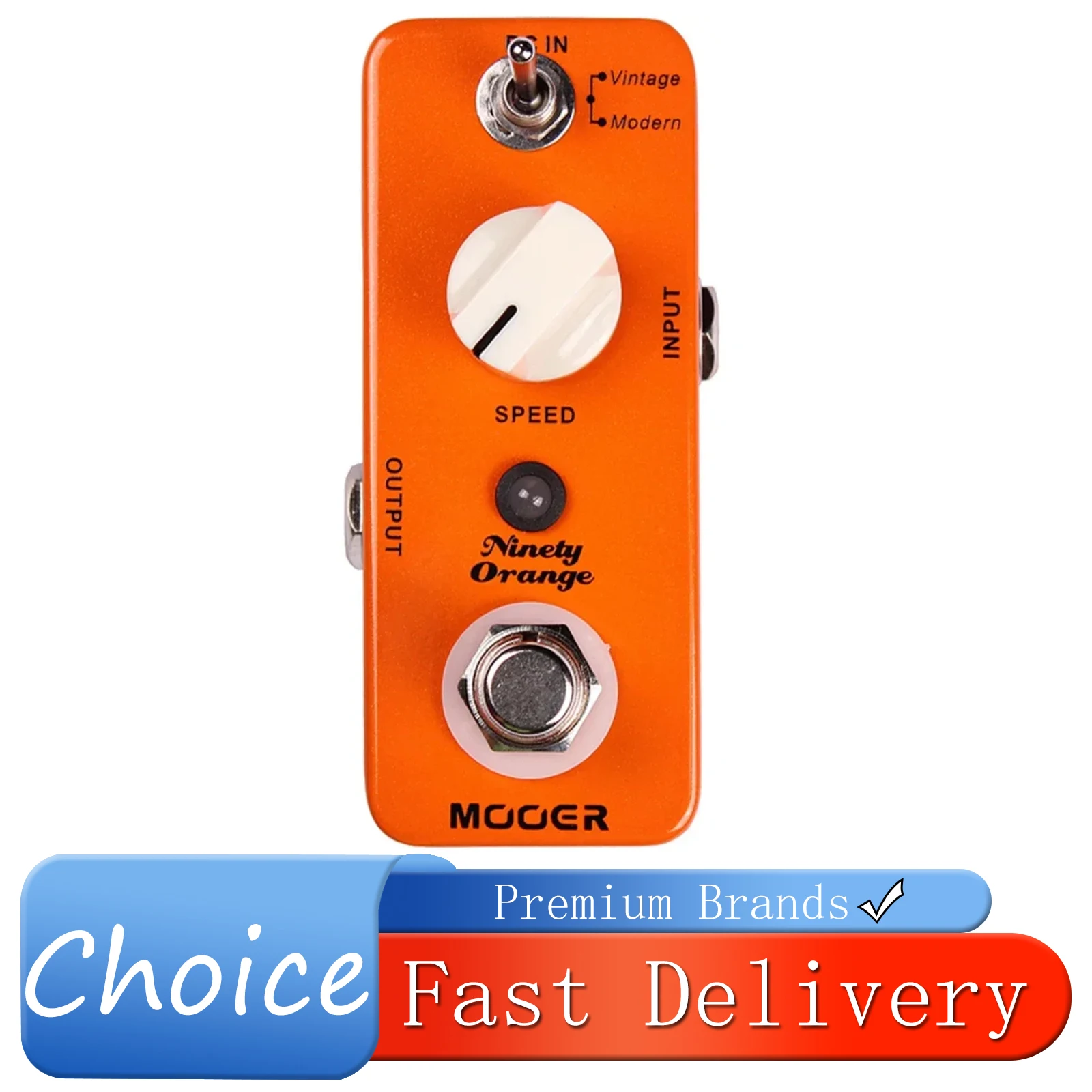 

MOOER Ninety Orange Guitarra педаль эффектов Phaser Effect полностью аналоговая схема винтажные современные режимы True Bypass аксессуары для гитары
