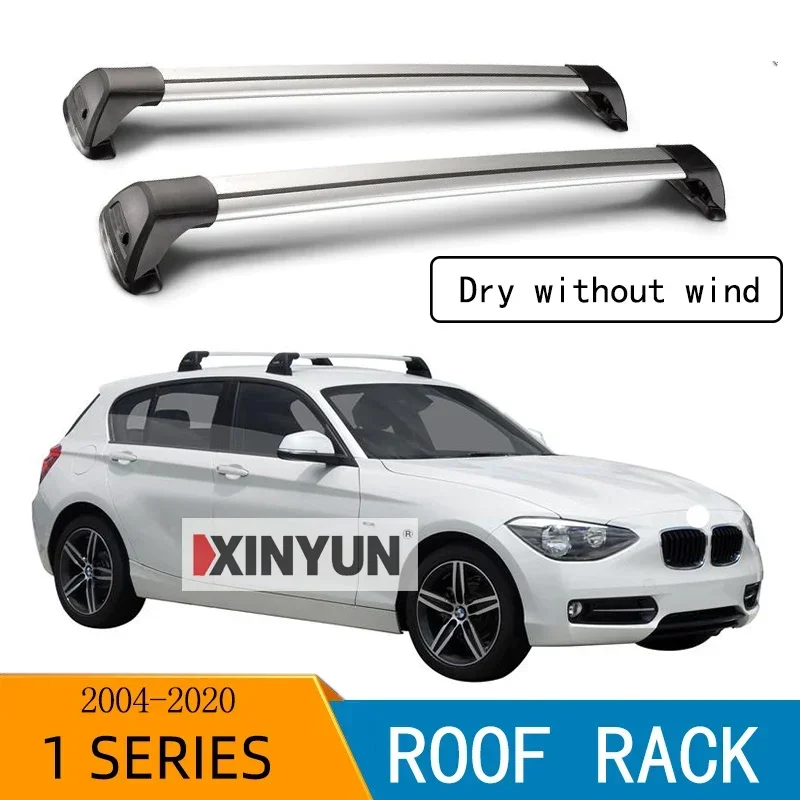 

For BMW 1 Series Coupe 2004-2020 F20 E87 E81 E82 4 DOOR Serultra quiet truck roof rack bar car special aluminum alloy belt