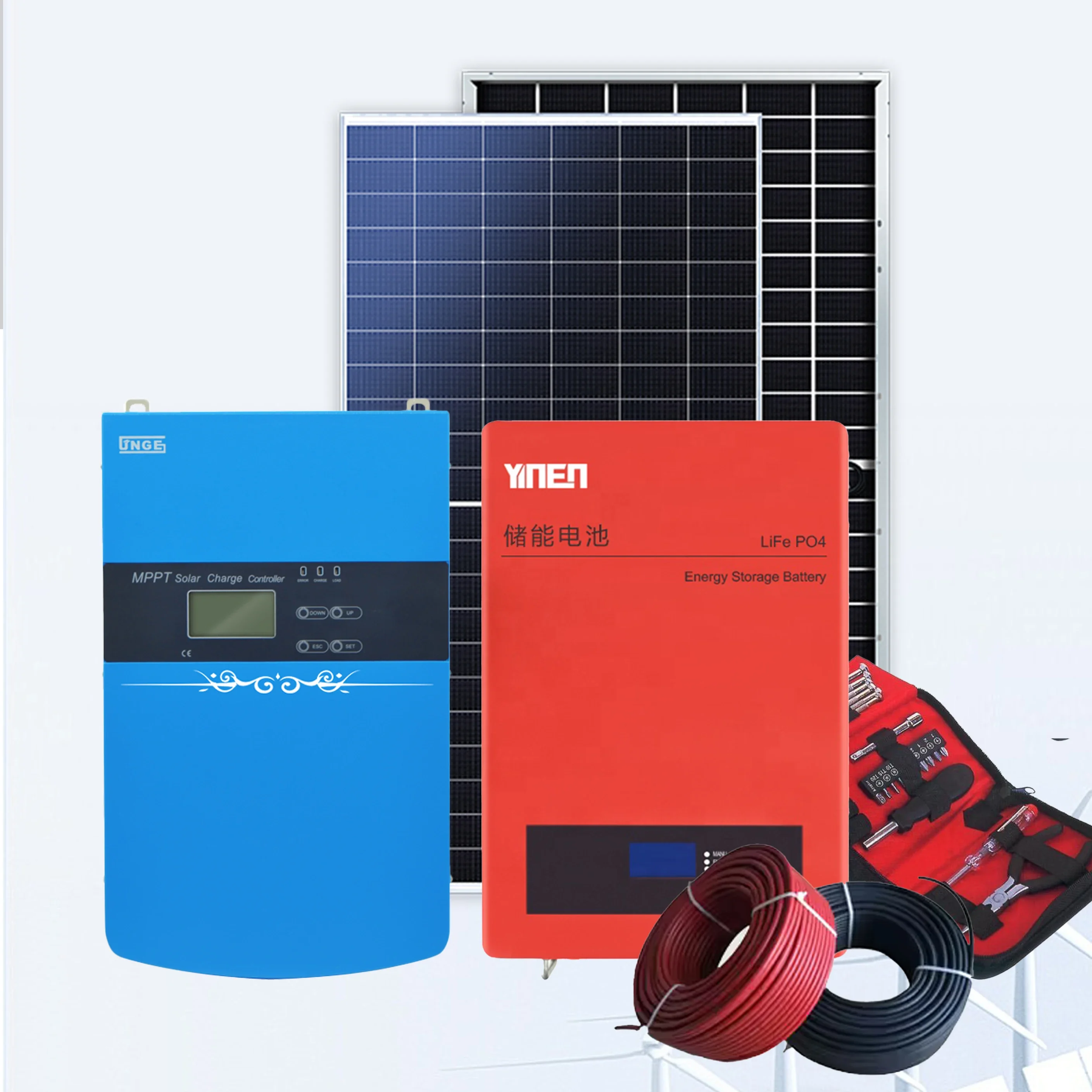 Good Price Home 5kw 10kw Complete Off Grid Solar Power Complete Panel Solar Energy System For African Incubator Enterprises