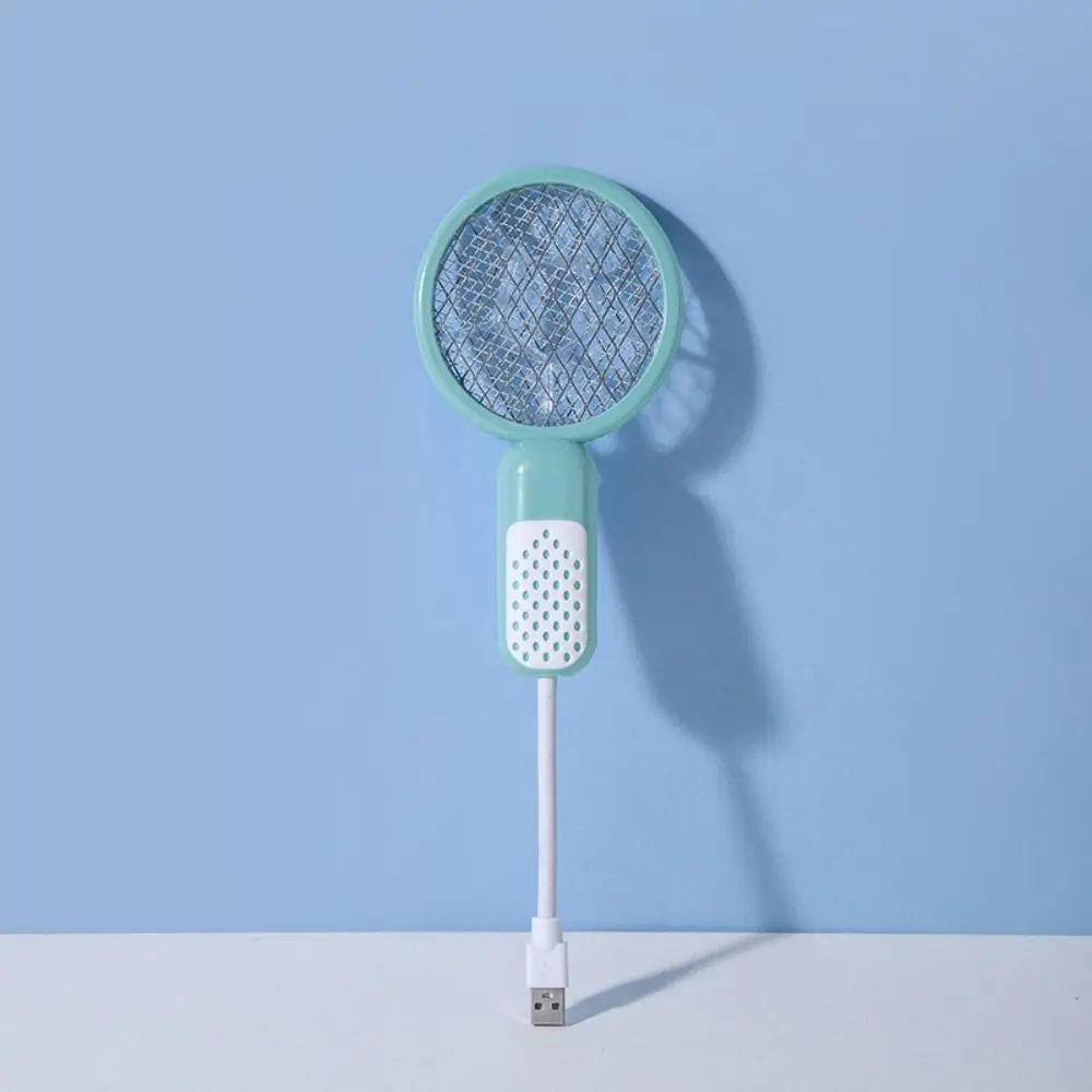 Mini USB Mosquito Swatter UV Light Security Net Insect Racket Portable Simple Physical Mosquito Trap Racket Household - Image 2