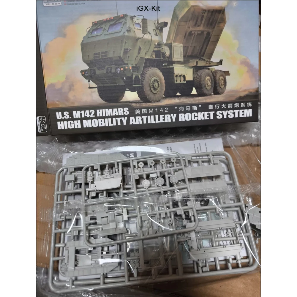 Meng 72-004 1:72 Scale US M142 HIMARS High Mobility Artillery Rocket System Hobby Craft Plastic Assembly Model Building Kit