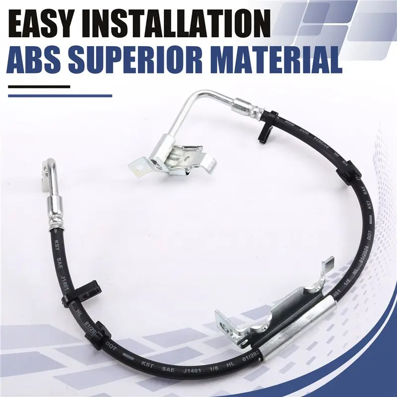 

A82M-Left Front Brake Hose Cable/Front Brake Line New Replacement Part 68171943AB, 68171943AC For Jeep Wrangler JK