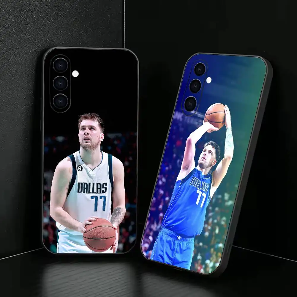 BASKETBALL L-Luka D-Doncic LD Phone Case For Samsung Galaxy A73,A72,A71,A70,A53,A52,A51,Others Soft Black Cover