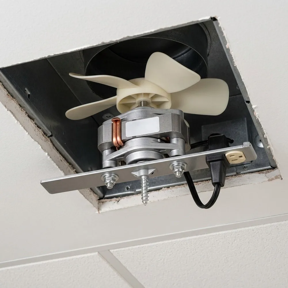 Replacement Motor for S99080199 For Exhaust Fan with Integrated Fan Blade Power Cord and Standard Mounting Accessories