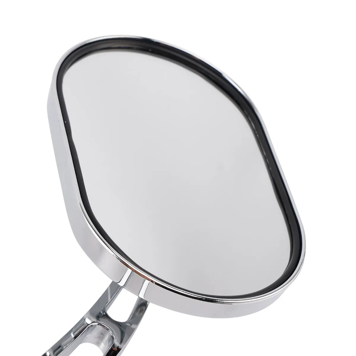 10mm Chrome Motorcycle Rearview Side Mirrors Replacement Accessories 2PCS For Choppers Cruiser Custom view 5