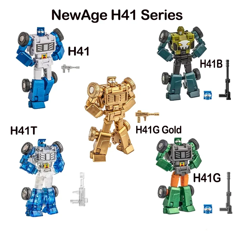 

Transformer NewAge NA H41 H41G H41B H41T H41D Gold Jones Beachcomber Golden Lagoon Version Legend Mini Action Figure Model Toy