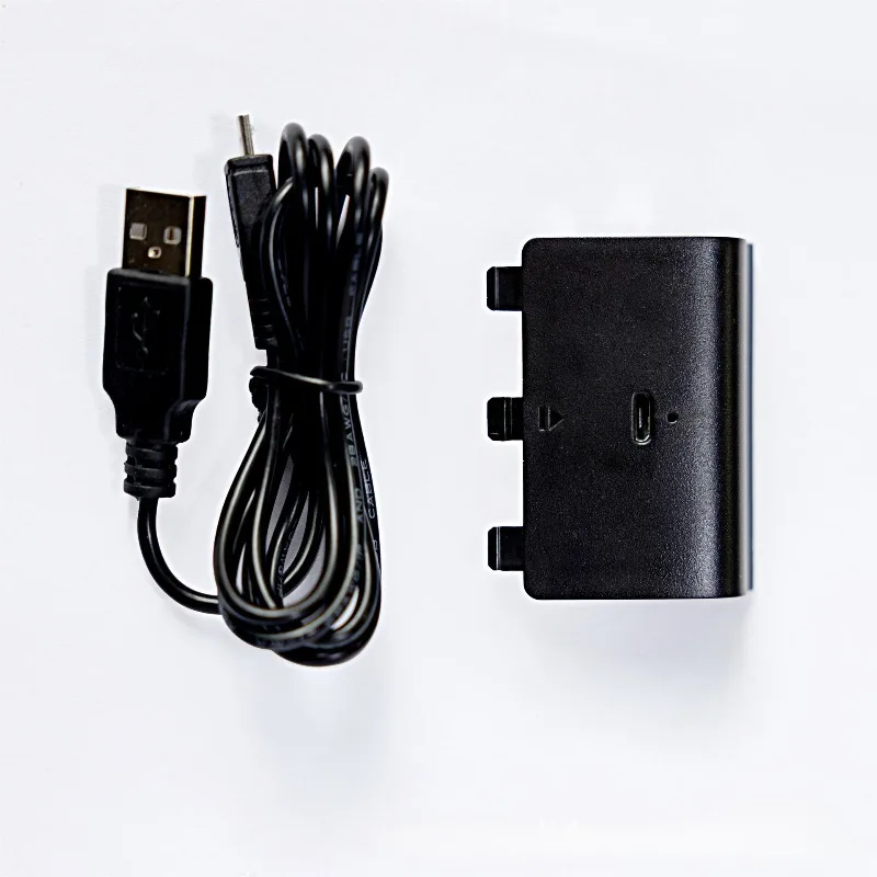 

For Xbox One 2400mAh Rechargeable Battery Pack with USB Cable for Xbox One Wireless Controller Gamepad Battery Kit