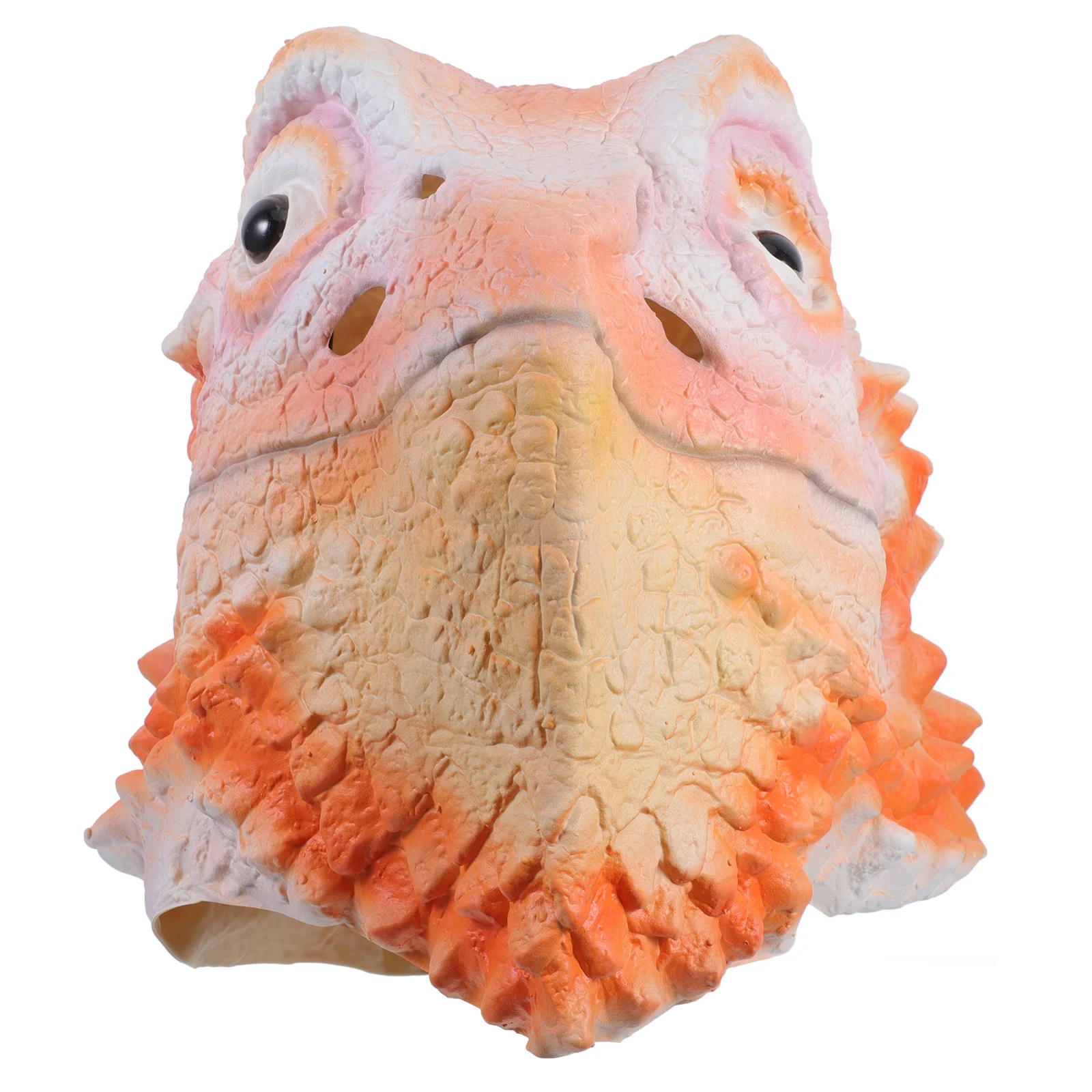 หน้ากากจิ้งจก 1 ชิ้น ทำจากยางลาเท็กซ์ สำหรับงานฮาโลวีน คอสเพลย์ งานแฟนซี ปาร์ตี้ แต่งกาย อุปกรณ์เสริมรูปทรงจิ้งจก