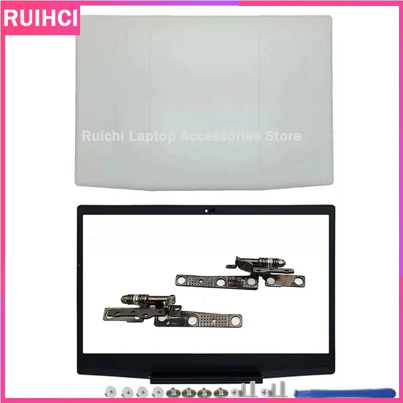 

Для игр G3 15 3590 3500 P89F НОВЫЙ чехол для ноутбука ЖК-задняя крышка Передняя панель Петли Синий Красный Белый Экран Верхняя задняя крышка Винты