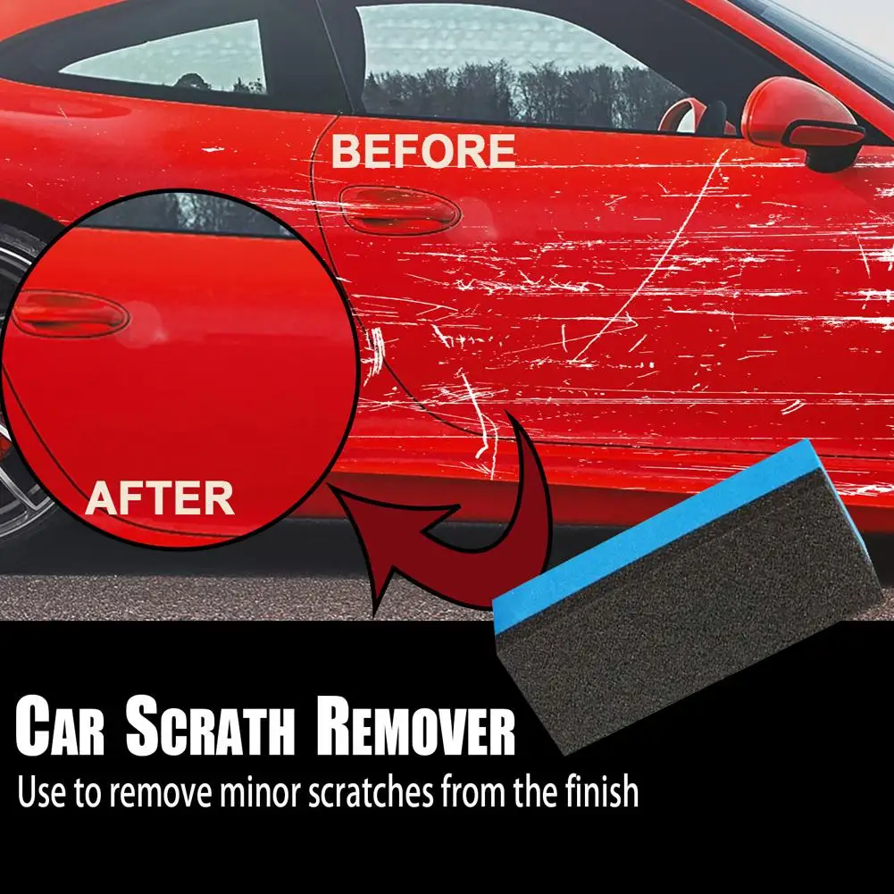 

Auto Scratch Remover Polisher With Sponge Auto Polish Fast Repairing Deep Scratches Paint Restore Scratch Remover For All C R9i6