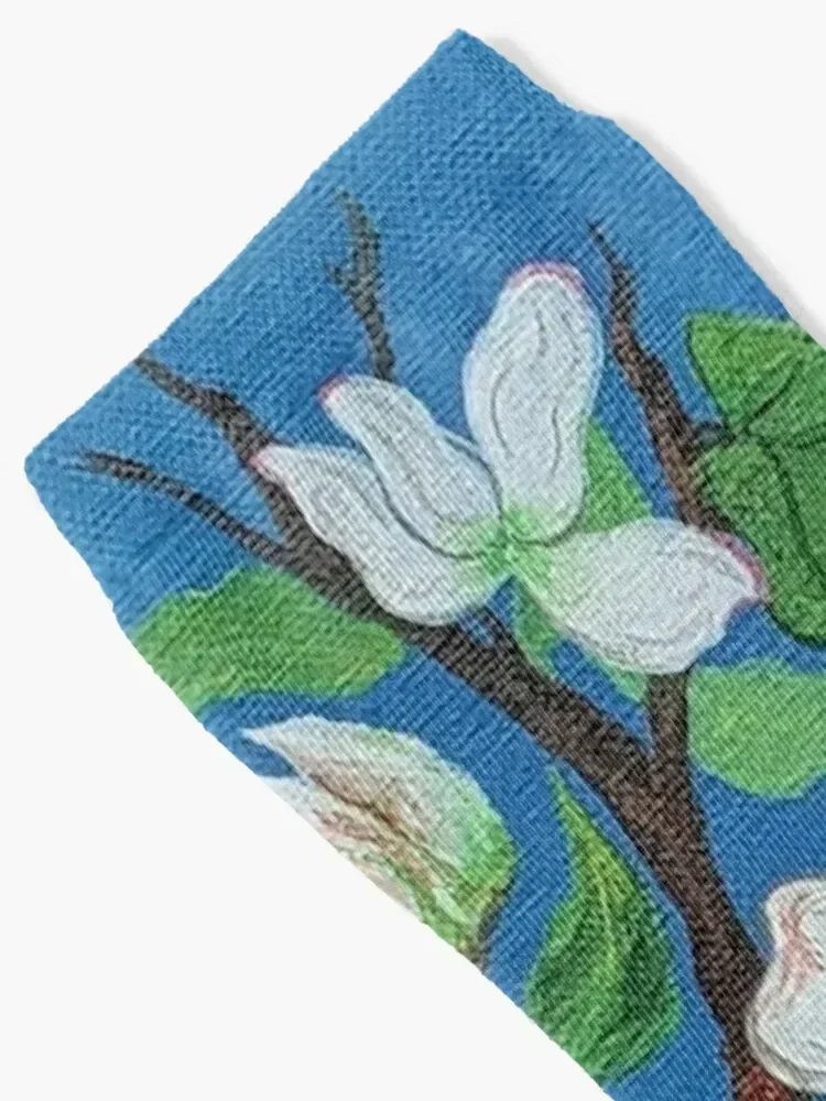 Cardinals In Dogwood Tree Socks professional running Climbing Socks Ladies Men's