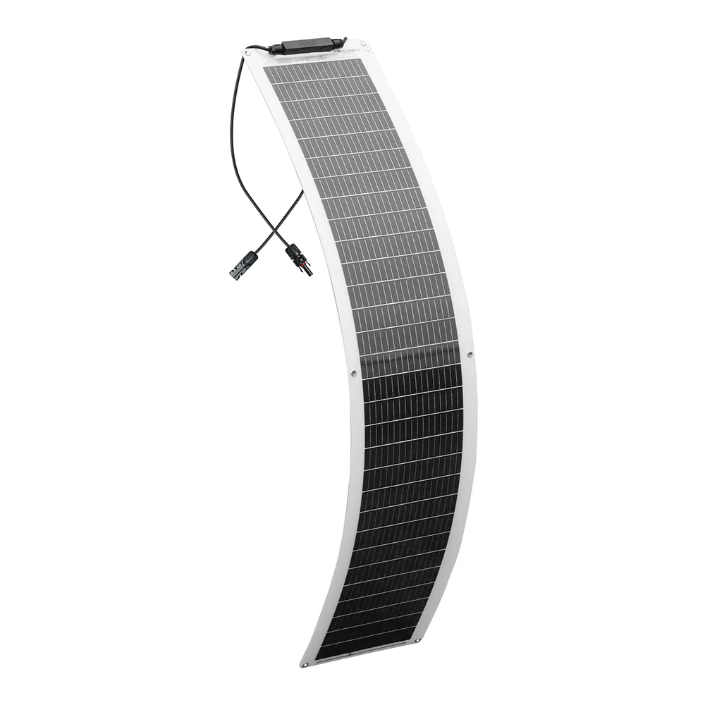50W 100W Monocrystalline Flexible Solar Panel Kit 12V Battery Charger System For Home Camping Car RV Boat Off-grid Applications