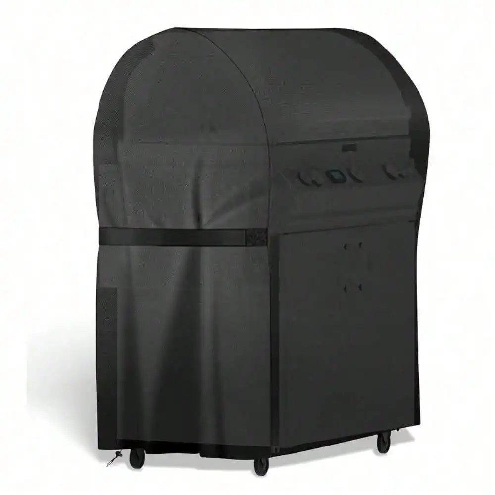 Multi-Size Universal Grill Cover｜30-Inch Heavy-Duty Grill Cover with Drawstring, 210D Oxford Polyester, Fits All Grill Brands