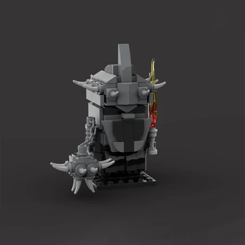 

258PCS MOC Witch King of Angmar BrickHeadz DIY Educational Minifigure Assembly Building Blocks Birthday Toys Set