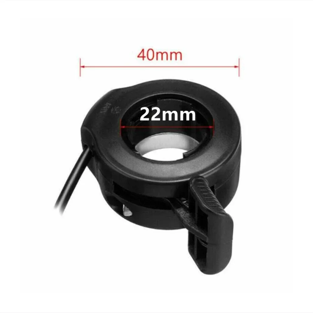 Three-Wire Thumb Trigger Throttle Left Right  Electric Bike Thumb Throttle Speed Control Assembly Electric Scooter Accessories