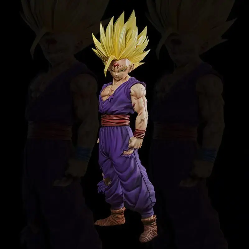 29cm 11,4 Zoll Anime Dragon Ball Figur Gohan Actionfiguren PVC-Statue Desktop-Ornament Sammlerstück Modell Spielzeug Geschenke