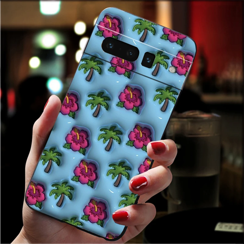 

Flower Art Phone Case For Google Pixel 10 9 Pro XL 9A 8 7 6 Pro Pixel 8A 7A 6A Pixel 8 7 6 5