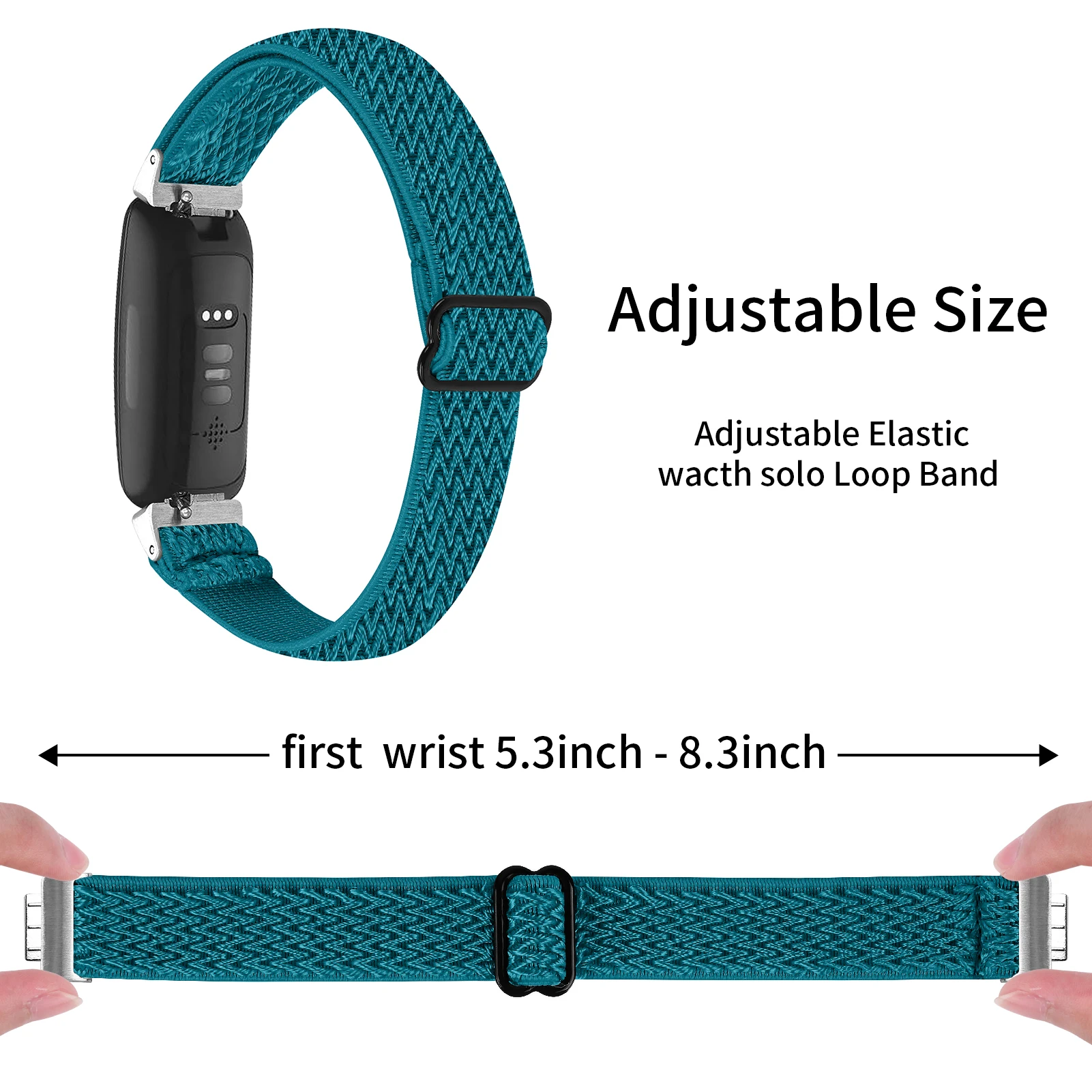 Nylon elastic band for Fitbit inspire 2 /ace 3 2 smart Watch adjustable Bracelet strap for fitbit inspire / Inspire 3 Wristband