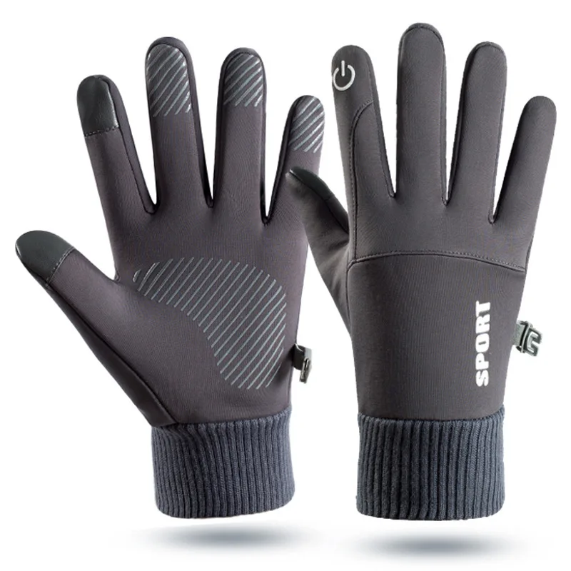 Winter waterdichte herenhandschoenen winddicht sportvissen touchscreen rijden motorfiets ski antislip warme fietsen dameshandschoenen