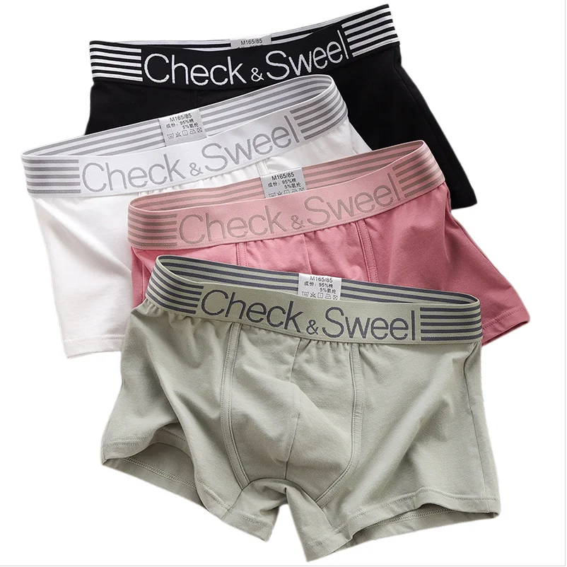 plus Size Men's Cotton Underwear M-4XL Comfortable No Ride-Up Soft Touch Classic Design for Teens & Young Men
